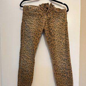 Current Elliott, Cheetah Cords, Size 26